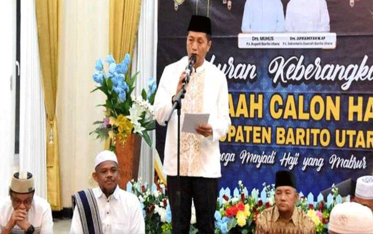 Pemkab Barito Utara Gelar Shalat Hajat Keberangkatan JCH Barito Utara