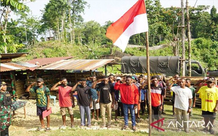 29 Eks OPM Berikrar Setia pada NKRI