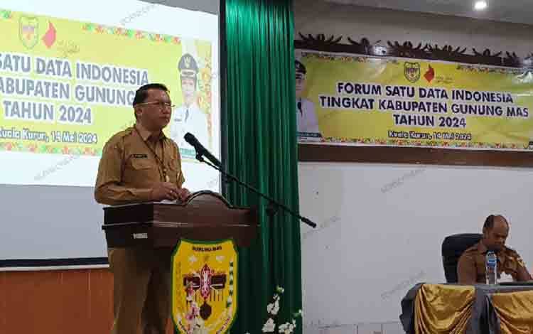 Sekda Gunung Mas: Kebijakan Satu Data Indonesia Penting untuk Dilaksanakan