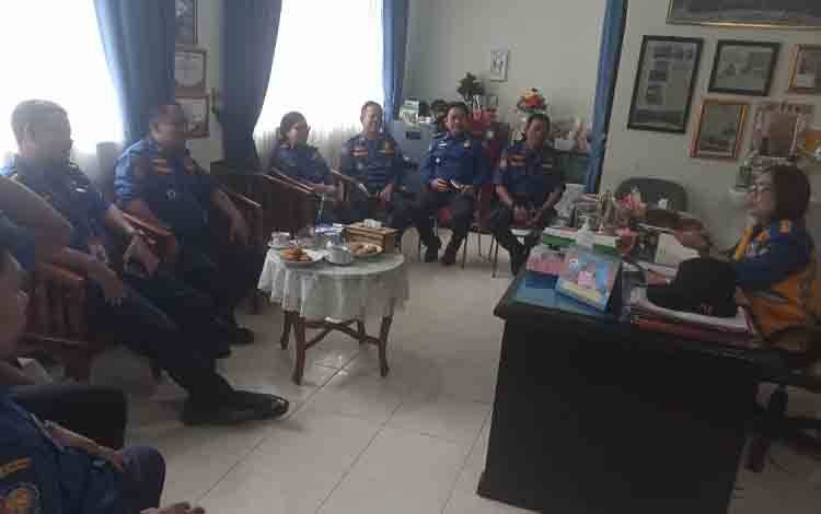 Diskarmat Palangka Raya Terima Kunjungan dari Diskarmat Kabupaten Seruyan