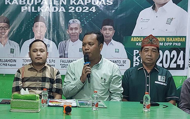 DPC PKB Kapuas Masih Buka Pendaftaran Bakal Calon Bupati dan Wakil Bupati Hingga Akhir Mei