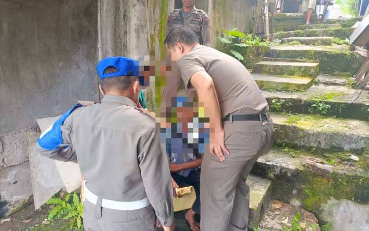 Satpol PP Palangka Raya Amankan 2 Pengemis dan Dapati Uang Rp600 Ribu