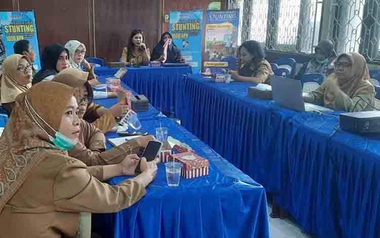 Tingkatkan Cakupan, Dinas P3APPKB Kapuas Gelar Rakor Pelayanan KB