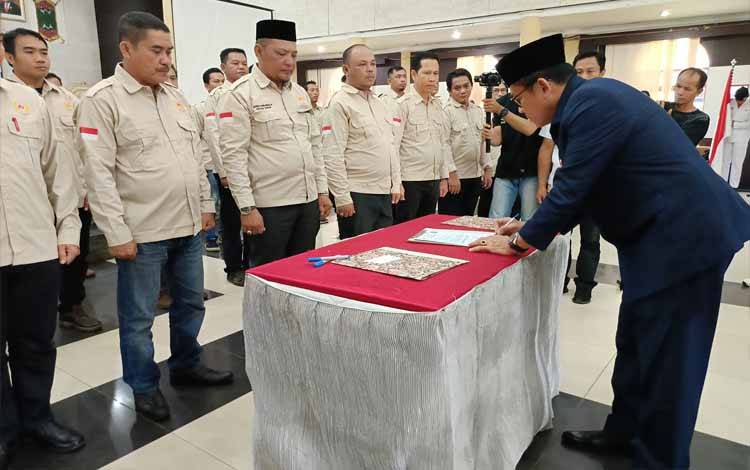 Pj Bupati Barito Timur Janji Dukung KONI Sepenuhnya