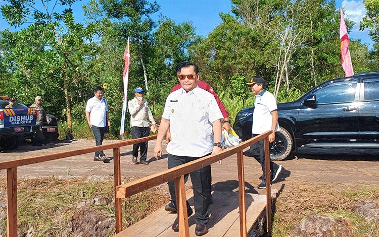 Bupati Kotawaringin Timur Halikinnor. (FOTO: DEWIP)