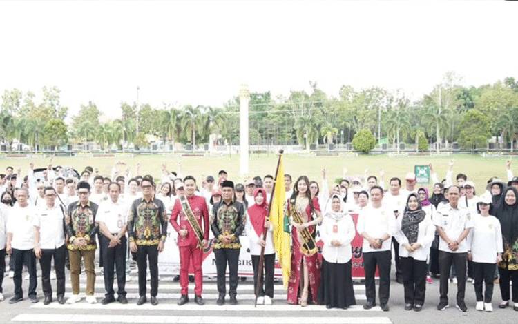 Palangka Raya Targetkan Gelar Juara Umum Festival Budaya Isen Mulang 2024