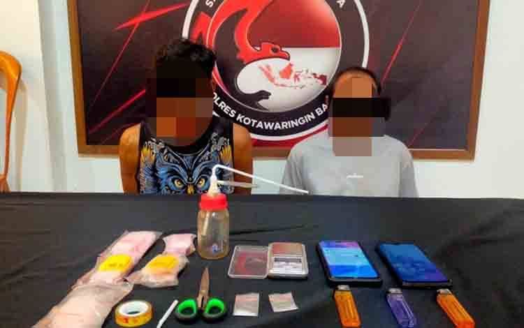 Polres Kobar Tangkap 2 Terduga Pengedar Narkoba
