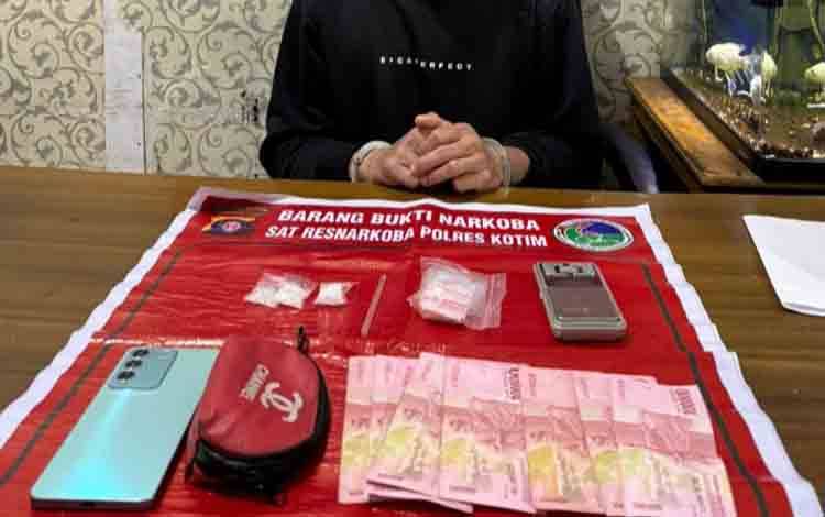 Oknum Petani Nyambi Jualan Sabu di Kotim Ditangkap Polisi