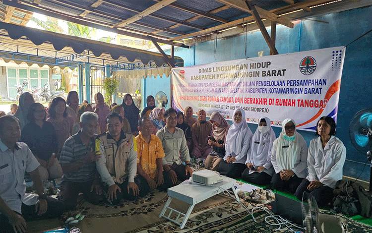 DLH Kobar Ingatkan Peran Penting Masyarakat dalam Pengolahan Sampah Rumah Tangga