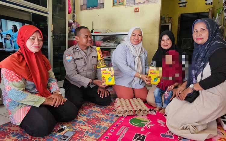 Lurah Panarung Lakukan Pemantauan Anak Asuh Stunting