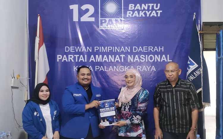 Lanjutkan Safari Politik ke PAN, Novanita Siap Dipasangkan dengan Siapapun