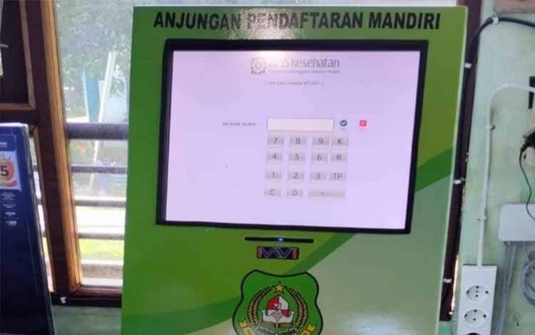 RSUD Kapuas Sediakan Mesin Anjungan Pendaftaran Mandiri Pasien BPJS untuk Mudahkan Layanan