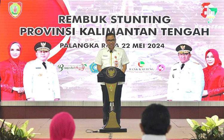 Rembuk Stunting Kalteng Pastikan Pelaksanaan Intervensi Program Pencegahan