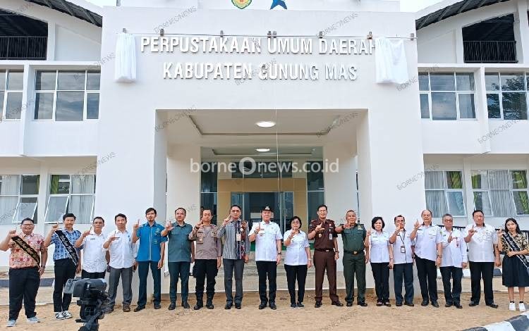 Bupati Gunung Mas Akhirnya Resmikan Gedung Perpusda