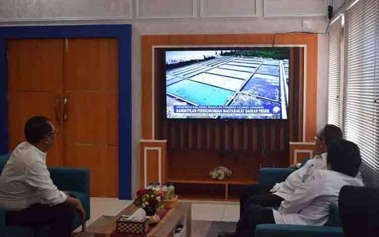 Dislutkan Berharap Dukungan KKP Tunjang Ekspor Shrimp Estate Kalteng ?
