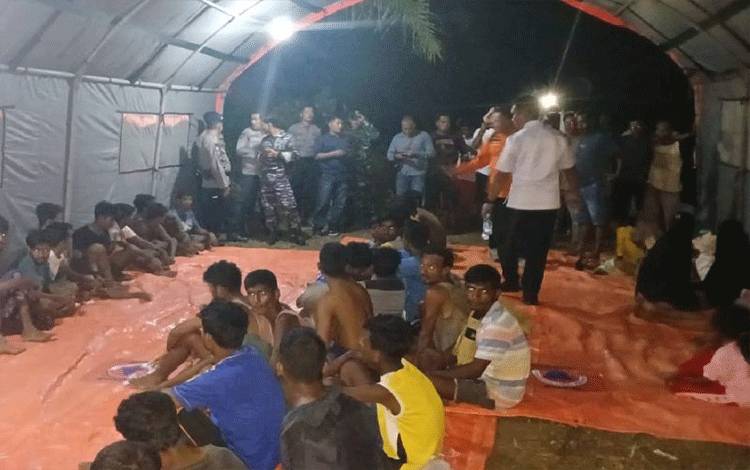 Polres: 51 Pengungsi Rohingya Tiba di Kabupaten Langkat