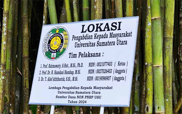 Sempur, Petai, dan Jambu Jadi Tanaman Kenang-Kenangan dari Pengabdian Kemitraan Internasional di Dusun Pamah Simelir