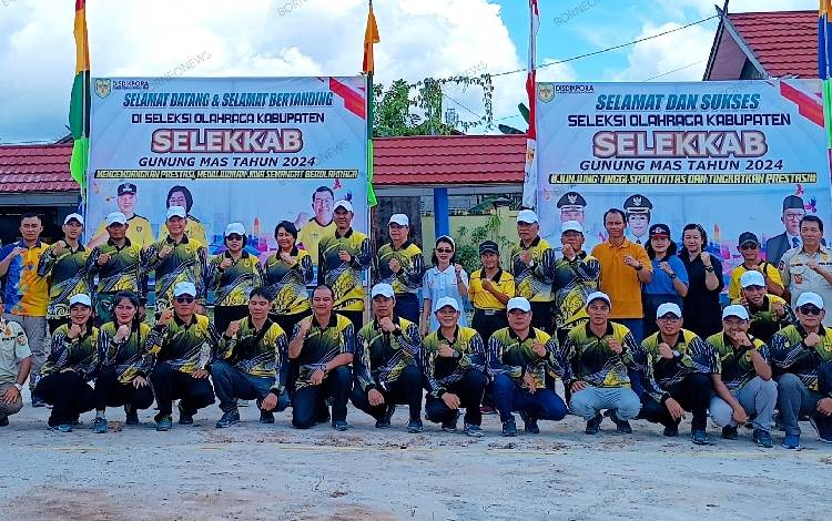 Pemkab Gunung Mas Gelar Seleksi Olahraga Kabupaten 2024