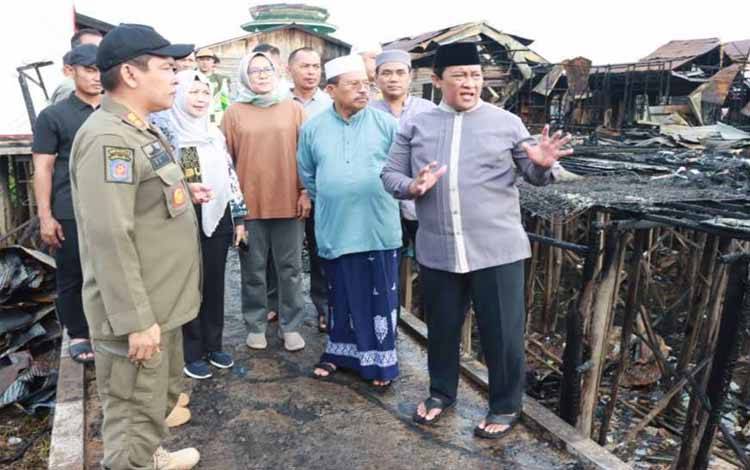 Edy Pratowo: Bantuan Korban Kebakaran Wujud Kepedulian Pemprov Kalteng