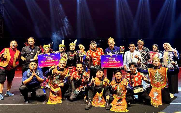 Juara I Lomba Lagu Daerah Putra Putri Barito Utara Tampil di Penutupan FBIM 2024