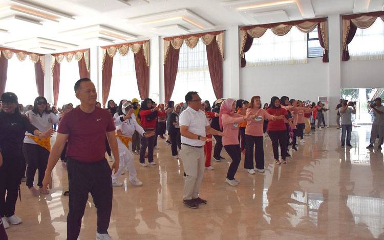 Senam Bersama Digelar IOSKI dan Kormi Kapuas Diapresiasi