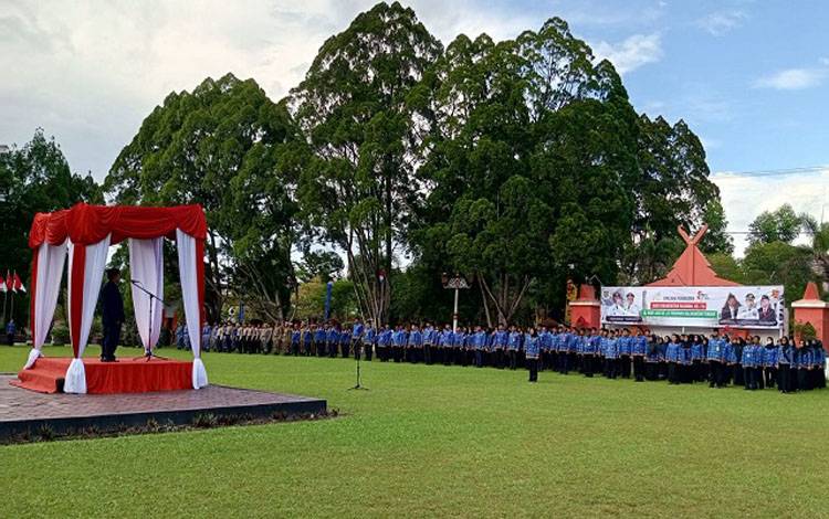 Pemkab Kobar laksanakan upacara Peringati Hari Kebangkitan Nasional ke-116, Senin, 27 Mei 2024 (FOTO: NURITA)