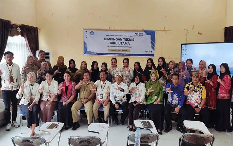 Balai Bahasa Kalteng Gelar Bimtek Guru Utama Revitalisasi Bahasa Daerah