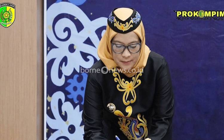 Raih WTP ke-8, Pj Wali Kota Palangka Raya Apresiasi Kinerja Jajaran