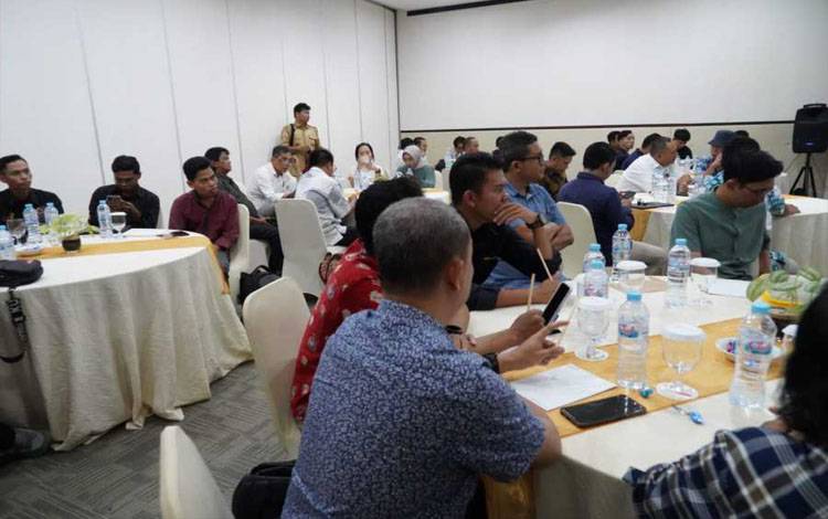 30 Wartawan Kalteng Ikuti UKW Tingkatkan Kompetensi Profesionalisme Jurnalistik