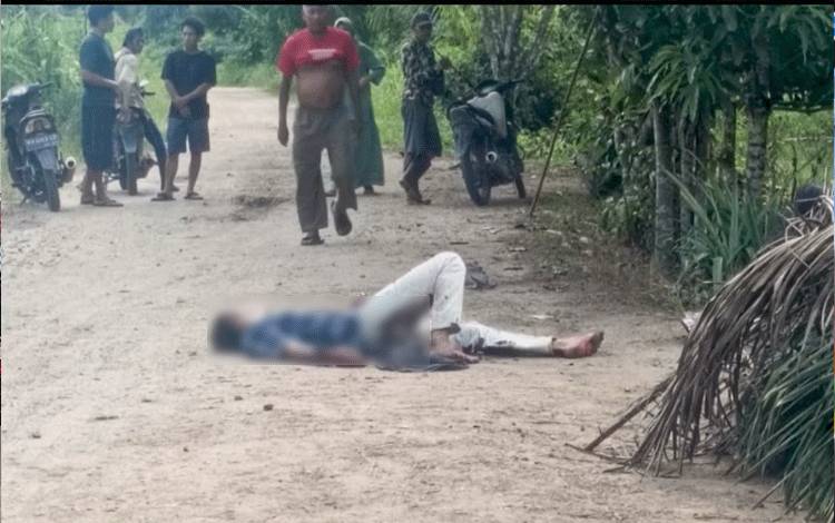 Menantu dan Mertua Adu Bacok di Kotim