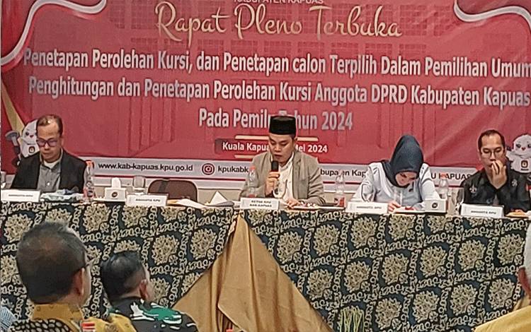 Ketua KPU Kapuas Berterima Kasih Atas Dukungan Pihak Terkait Sukseskan Pemilu 2024