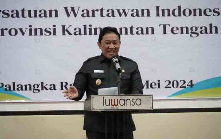Jelang Pilkada, Wagub Kalteng Ajak Insan Pers Dorong Partisipasi Masyarakat  ?