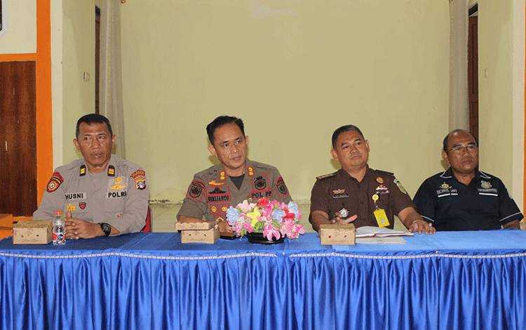 Satpol PP Palangka Raya dengan Lintas Sektoral Bahas Penanganan Penyalahgunaan Penginapan
