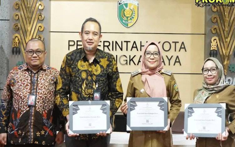 Pemko Palangka Raya Raih Tiga Penghargaan dari BKN