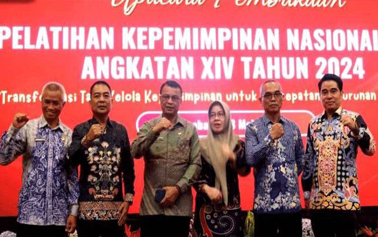 Pj Sekda Barito Utara Hadiri Pembukaan Pelatihan Kepemimpinan Nasional di Jawa Timur