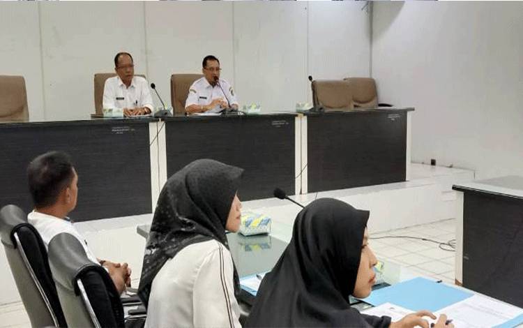 Pemkab Barito Utara Gelar Rapat Pengawasan Penyelenggaraan Pelayanan Publik