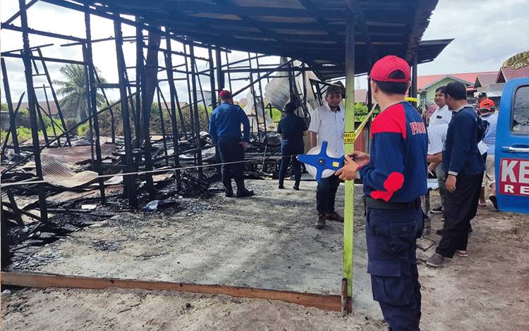 Diskarmat Palangka Raya Ungkap Asal Api Kebakaran di Jalan Mendawai Gang Mandiri
