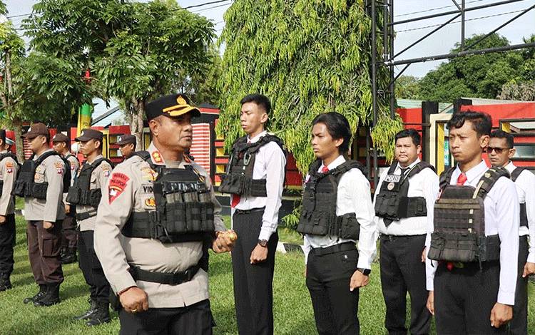 Polres Barito Timur Cek Kesiapan Sapras Penanggulangan Karhutla dan Banjir