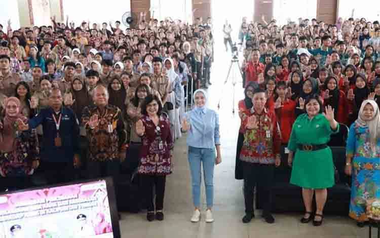 Dinas P3APPKB Kalteng Tingkatkan Wawasan Pelajar