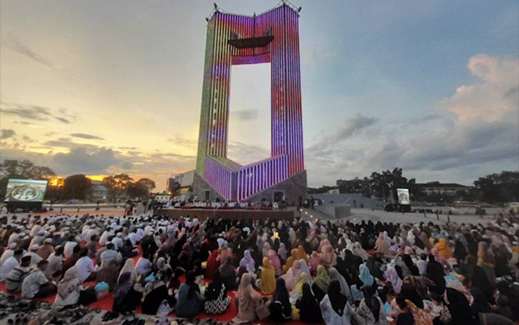 Bundaran Besar Palangka Raya Belum Diresmikan Karena Masih Proses Penyelesaian