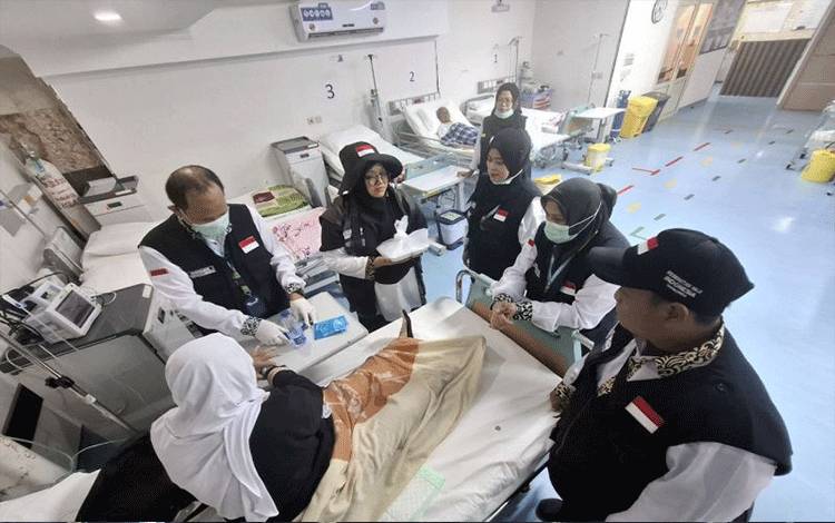 Sebagian Calon Haji yang Sakit Masih Bertahan di Madinah