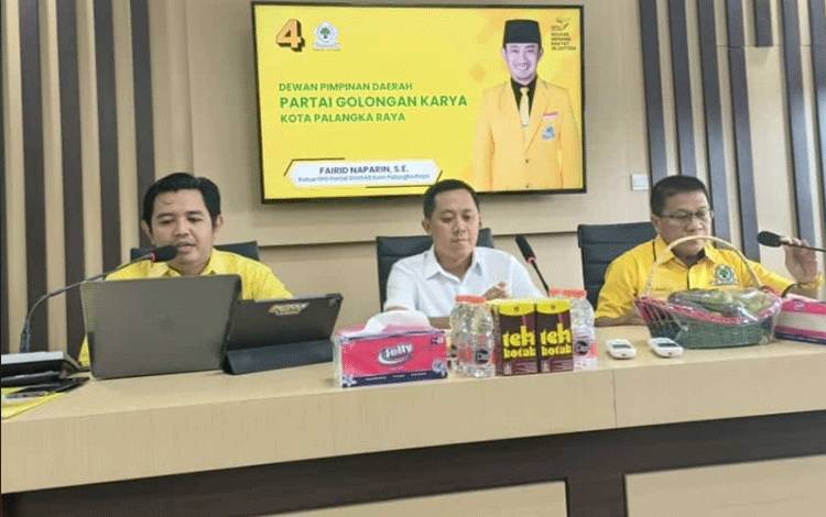 Sigit Widodo Daftar Balon Wakil Wali Kota Palangka Raya ke Golkar