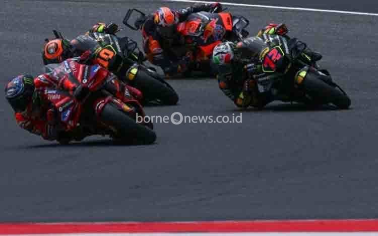 Bagnaia dan Bastianini Finis 1-2 di Balapan Kandang MotoGP Italia