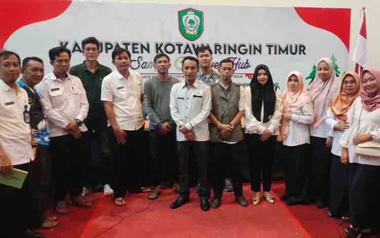 Panitia lomba Mancing Lestari di Kabupaten Kotawaringin Timur. (FOTO: IST)