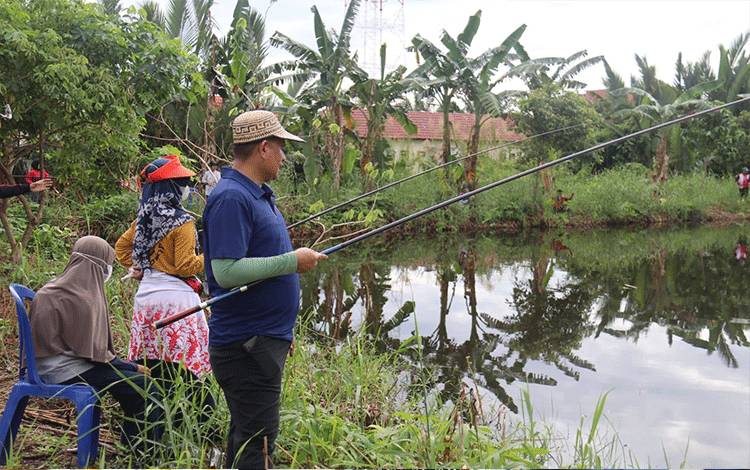 Disdik Seruyan Gelar Lomba Mancing
