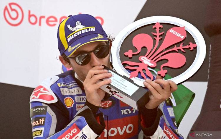 Bastianini Persembahkan Podium Kedua di Mugello untuk Anjingnya