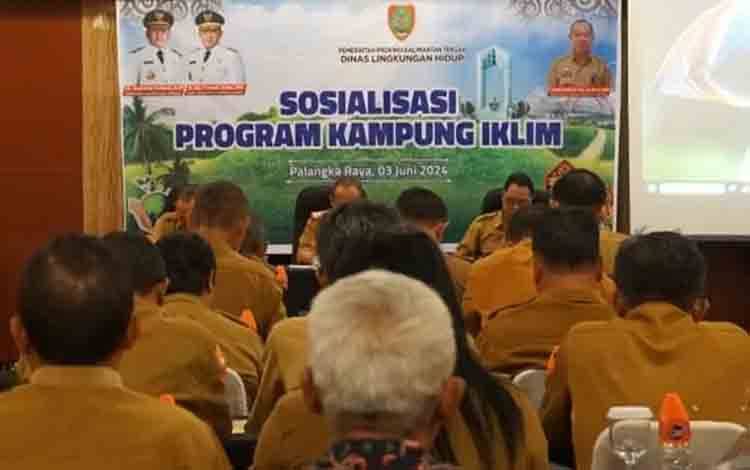 Pemko Palangka Raya Usulkan 2 Kelurahan Raih Proklim Utama