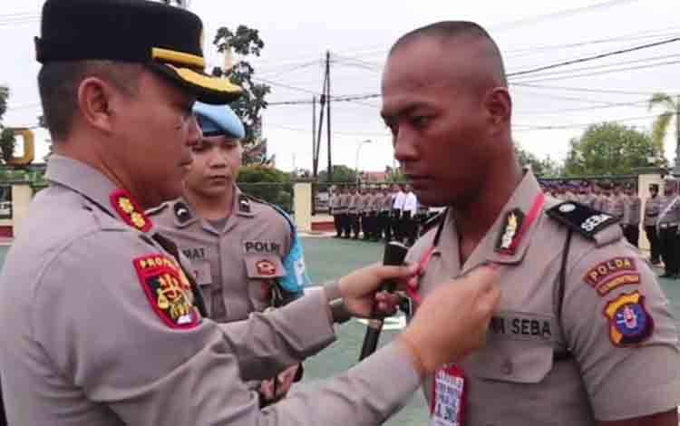 Siswa Diktuba Polri SPN Polda Kalteng Jalani Latihan Kerja di Polres Kapuas