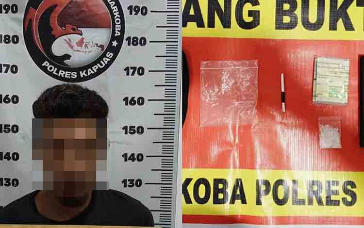 Lagi, Satresnarkoba Polres Kapuas Tangkap Terduga Pengedar Sabu