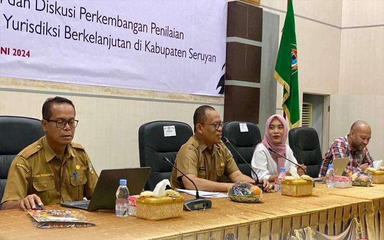 Pemkab Seruyan Gelar Workshop Penyusunan Rencana Kerja untuk Komitmen Berkelanjutan dan Investasi Hijau